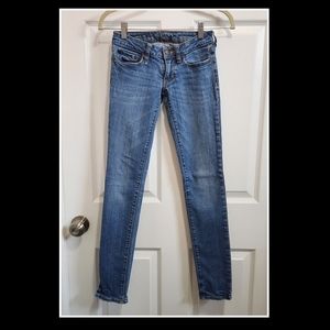 Bullhead Pacsun Hermosa super skinny junior girl's medium wash jeans siz…
